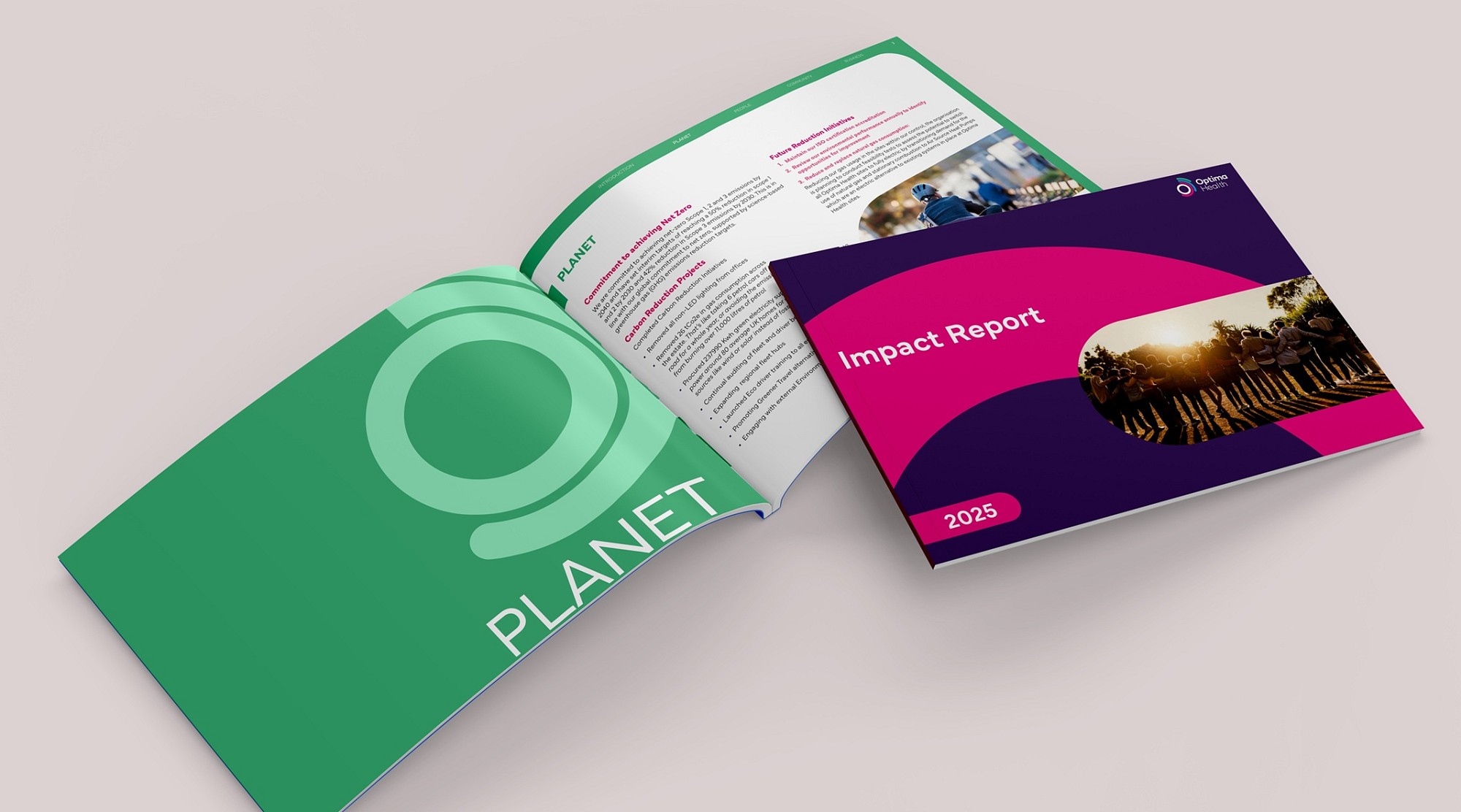 Making an impact: helping Optima Health with its inaugural impact report