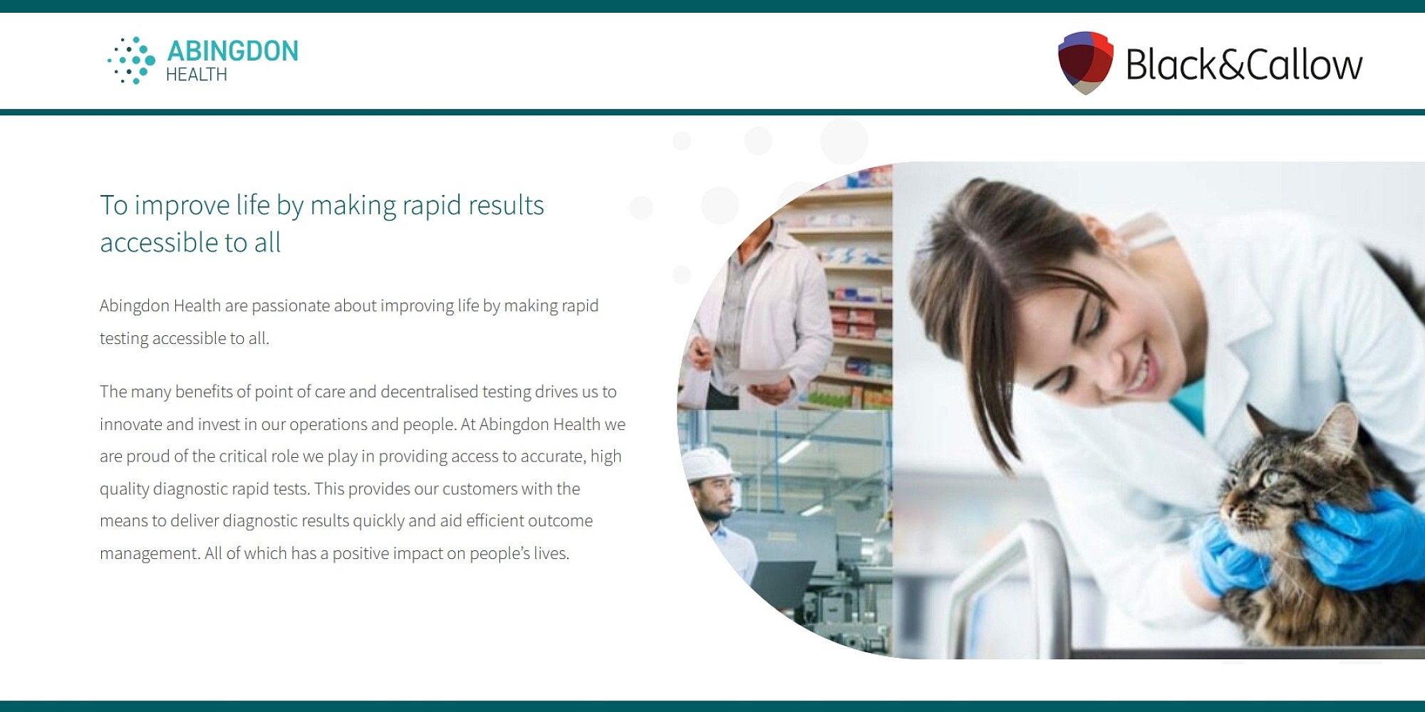 Good health: B&C helps Abingdon's £3.4m fundraise