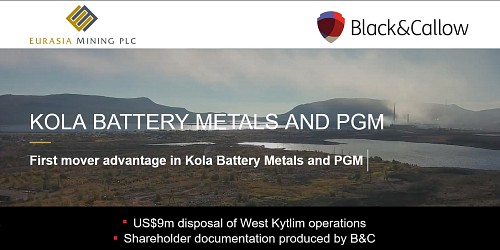 A rich seam: helping Eurasia Mining's US$9m sale to LLC KS Logistics