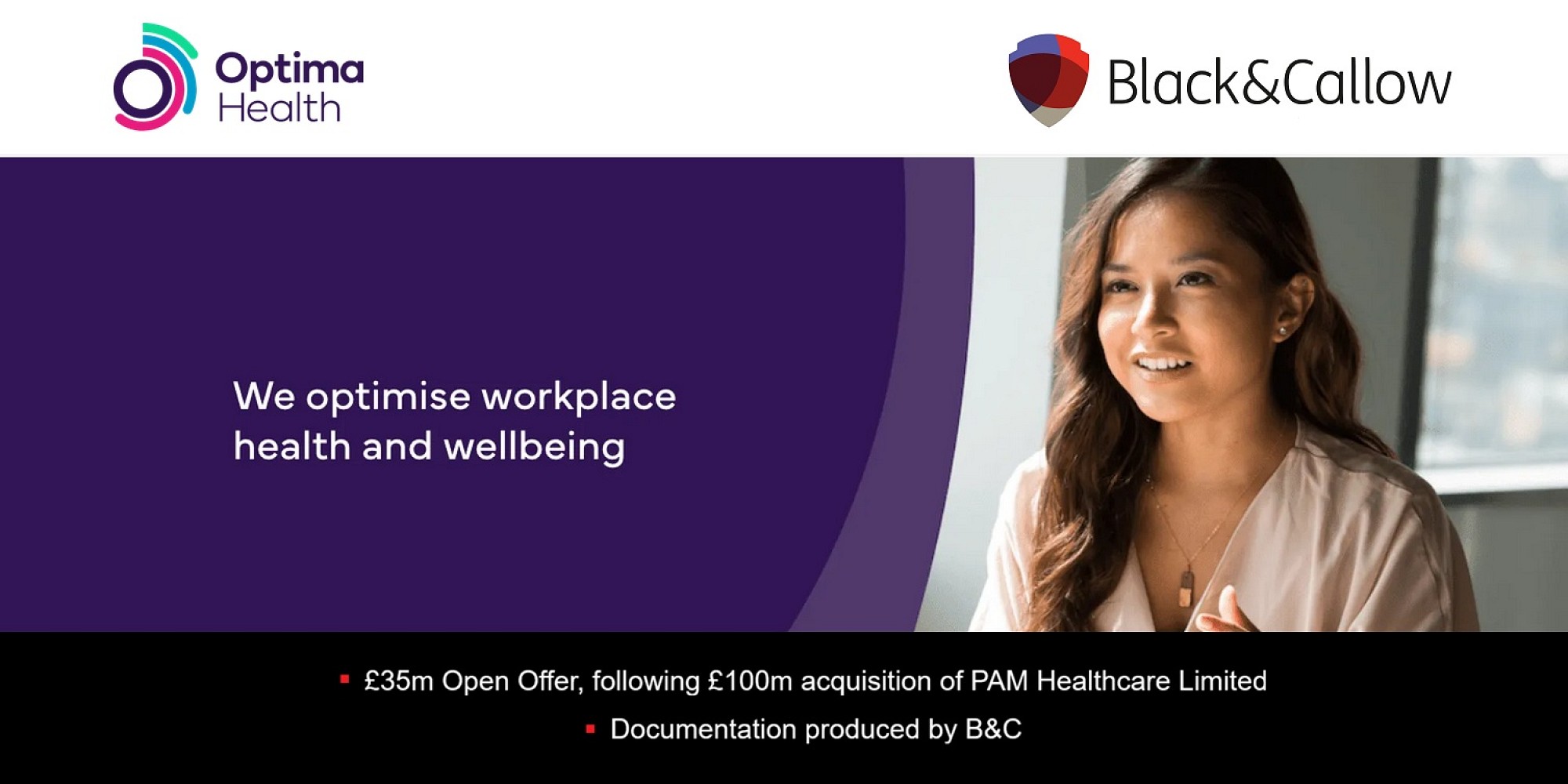 In rude health: helping Optima Health's £35m Open Offer